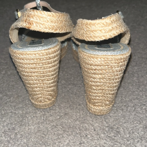 Franco Sarto Yara Espadrille Wedge Sandal Size 8 - Picture 5 of 7